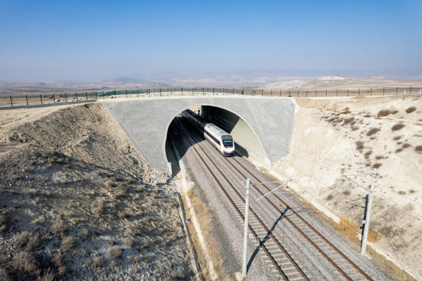Écoducs - Infrastructures ferroviaires et routières, Turquie